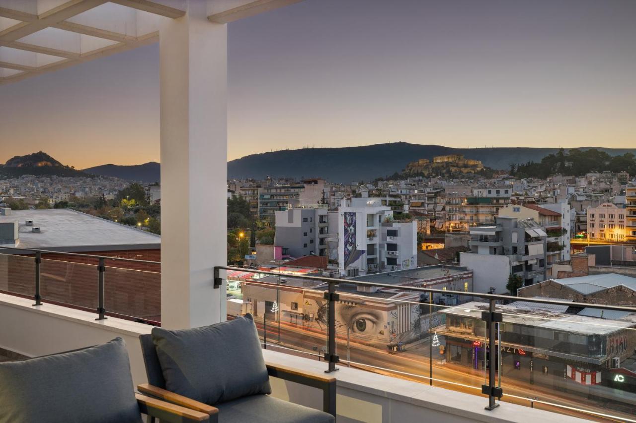 Athenian View Loft Apartment ภายนอก รูปภาพ