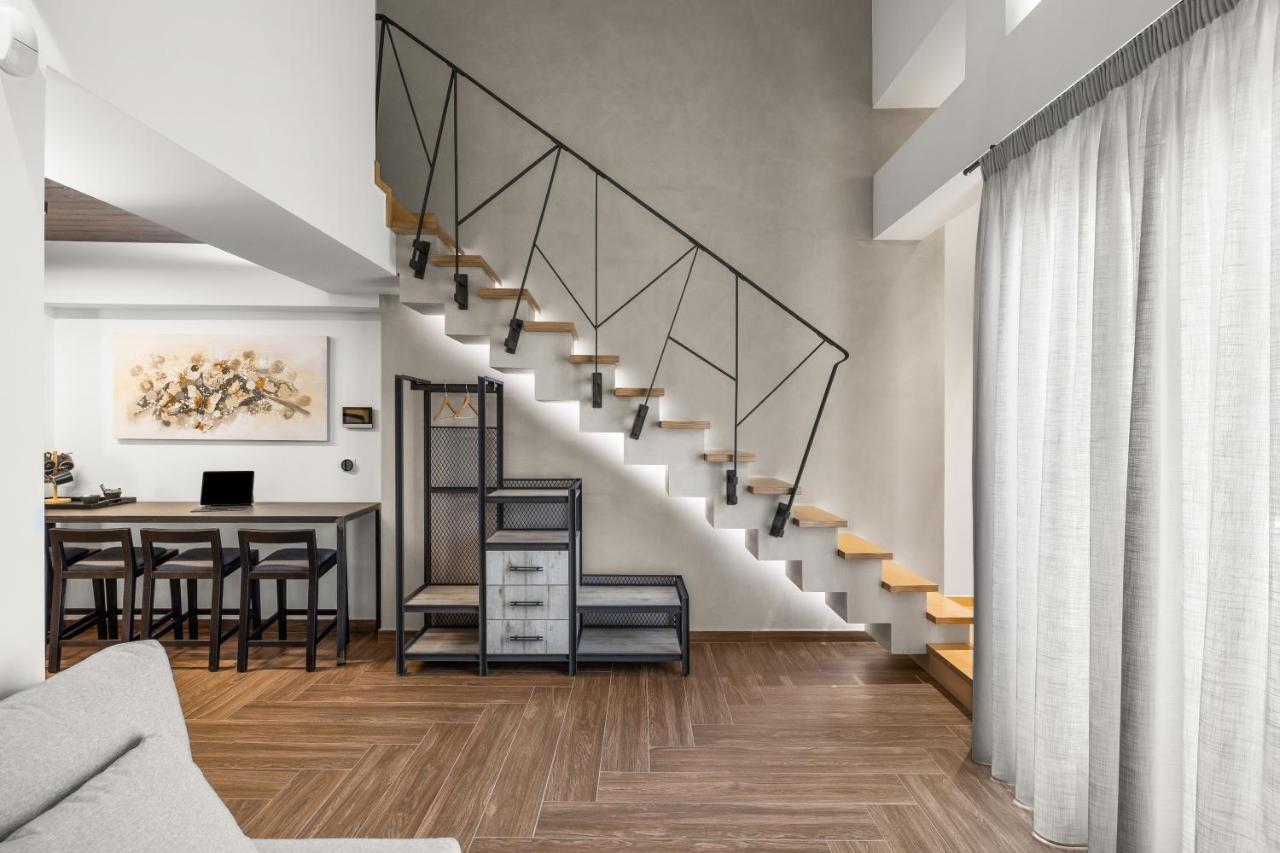 Athenian View Loft Apartment ภายนอก รูปภาพ
